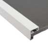 Muestra de perfil de aluminio de puerta corredera de armario - Imagen 5