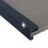 Muestra de perfil de aluminio de puerta corredera de armario - Imagen 3