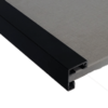 Muestra de perfil de aluminio de puerta corredera de armario - Imagen 2