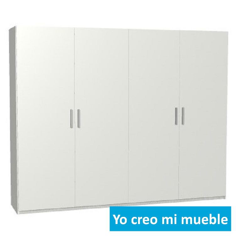 Armario con puertas abatibles