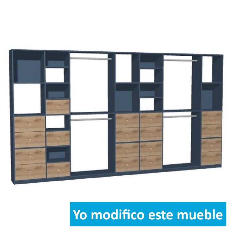 Vestidor sin puerta