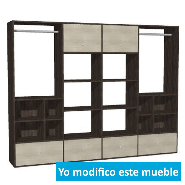 Vestidor sin puerta