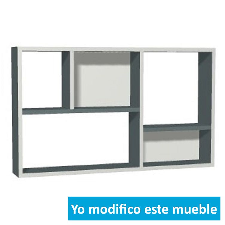 Estante de pared pre configurado
