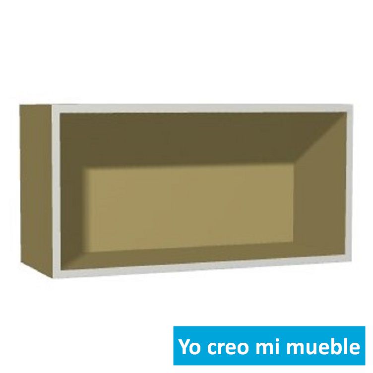 estante para parede verde