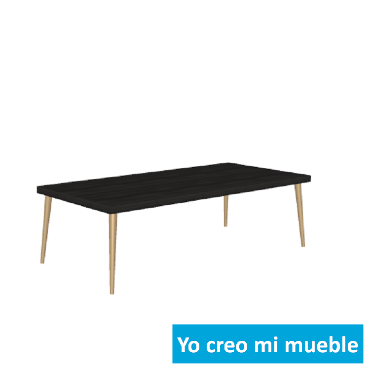 mesa a centro negra