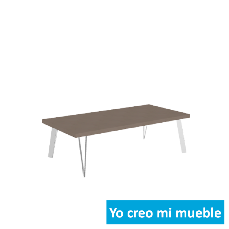 mesa de centro terracotta