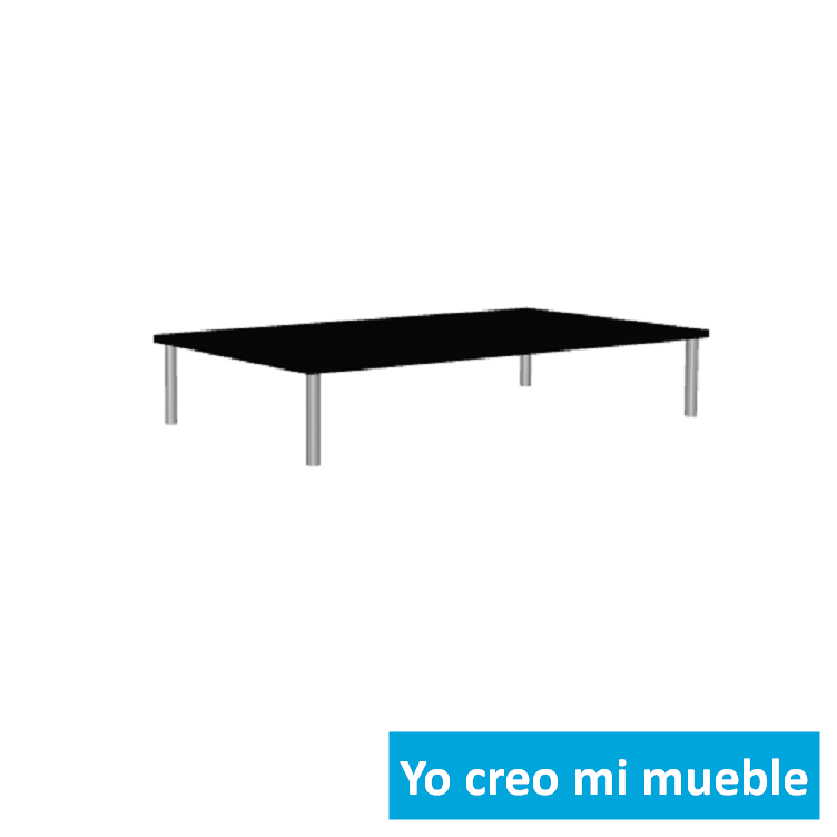 mesa de centro en tiza