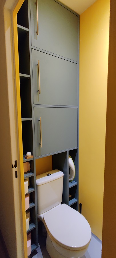 mueble para WC a medida