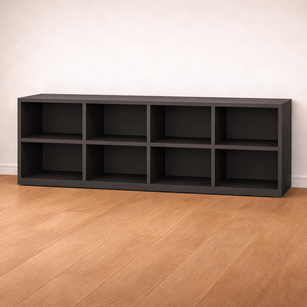 Meuble tv sur mesure noir