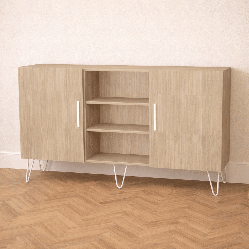 Buffet sur mesure style scandinave