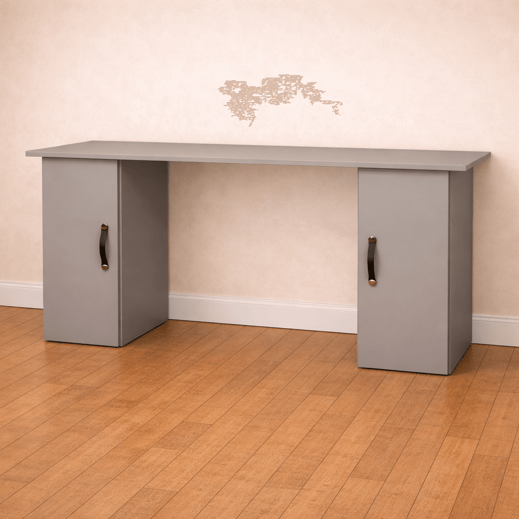 escritorio a medida con doble armario