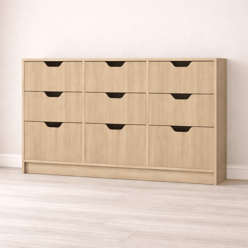 Commode sur mesure en bois rangement