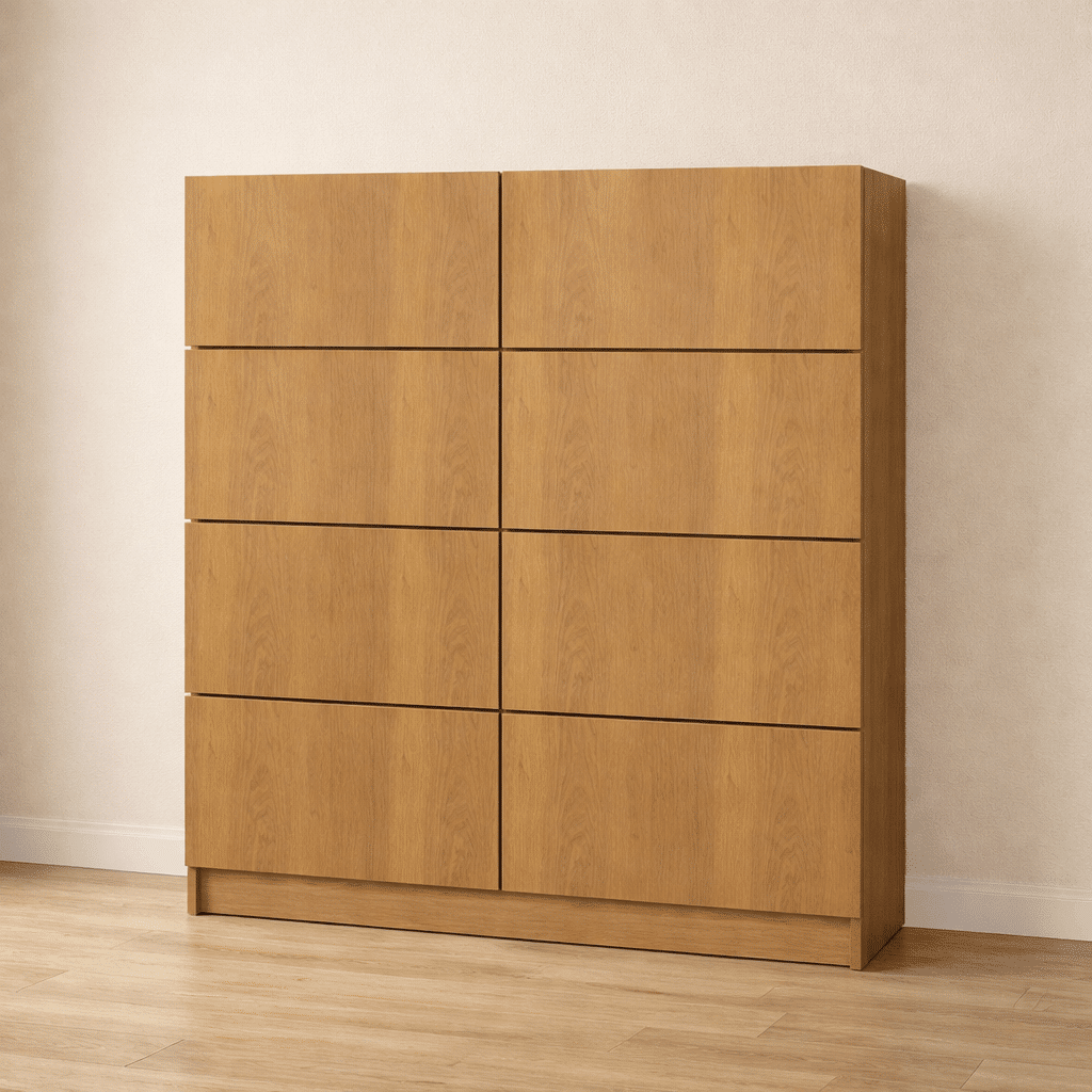Commode sur mesure 8 placards en bois