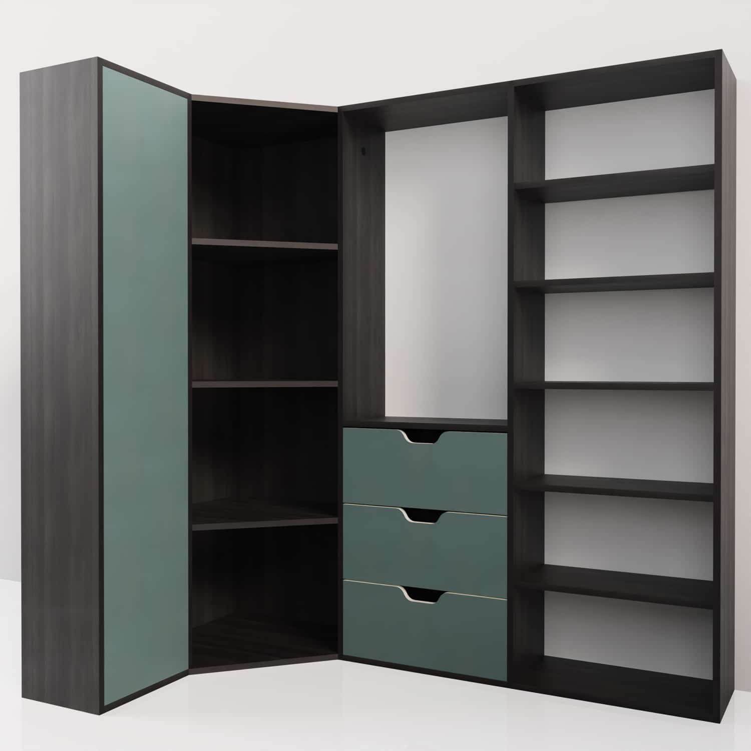 Dressing d'angle sur mesure