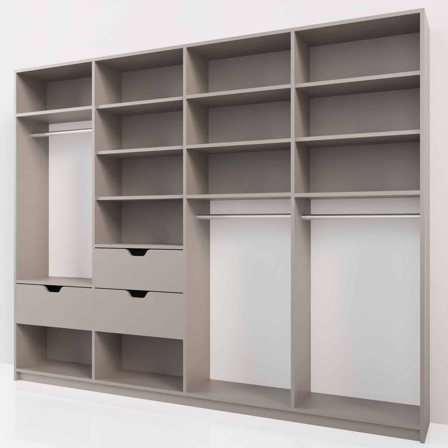 Dressing ouvert sur mesure