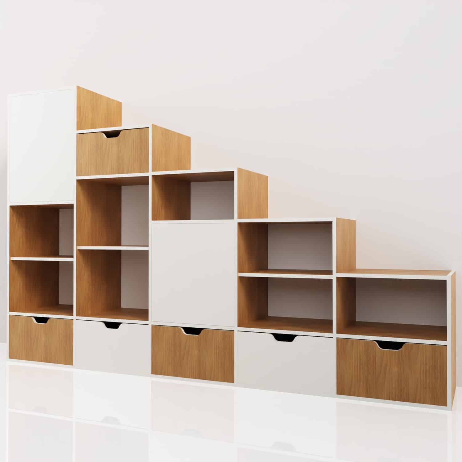 Meuble sous escalier sur mesure