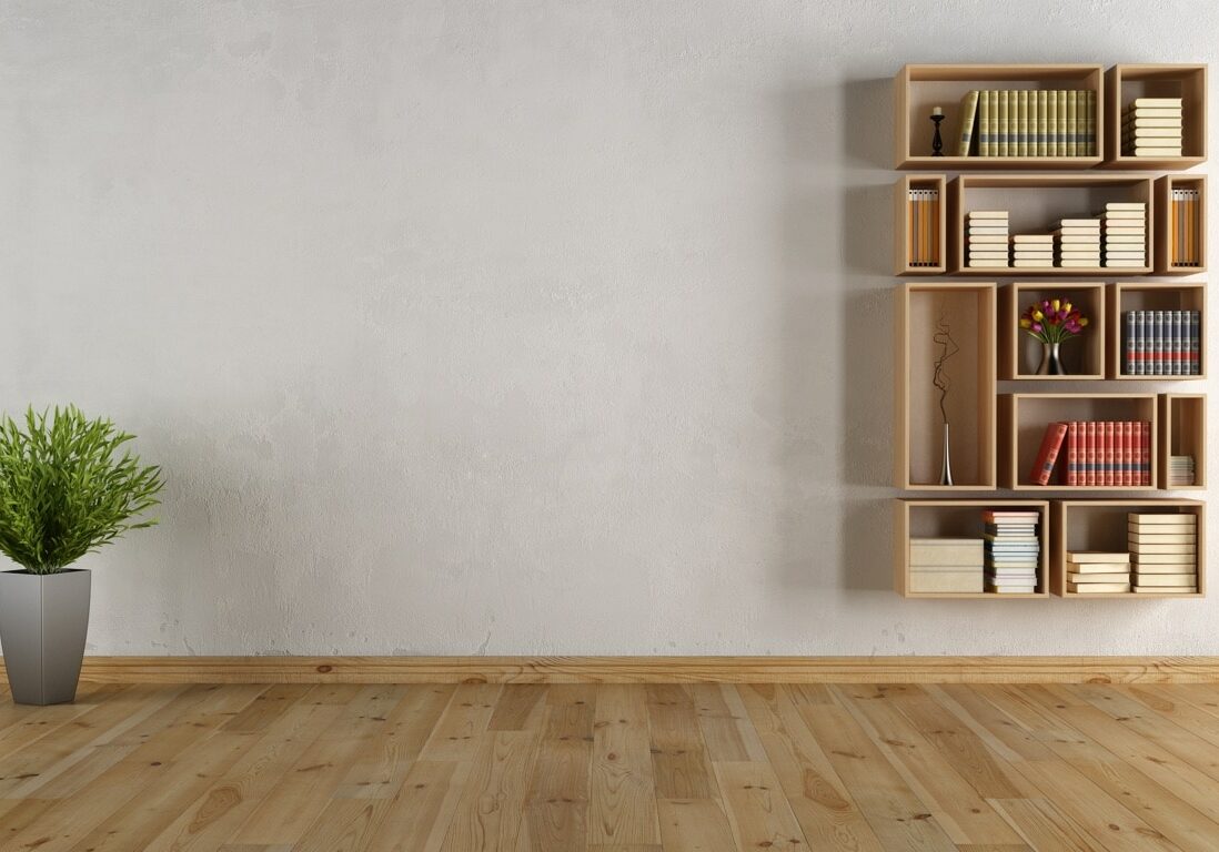 libreria de pared